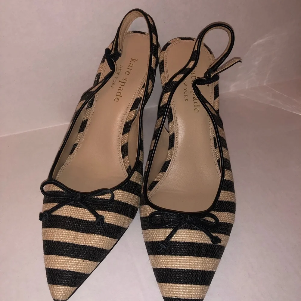 Kate Spade sling back heels pumps size 9
